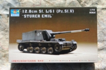 images/productimages/small/12.8cm Sf. L.61 Pz.Sf.V STURER EMIL Trumpeter 07210.jpg